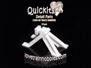 N Scale Track Bumpers - Detail Parts