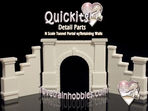 N Scale Tunnel Portals
