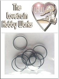 HO Scale 11mm Traction Tires