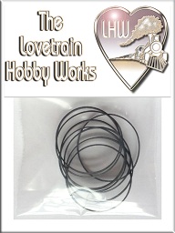 HO Scale 19mm Traction Tires